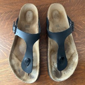 Birkenstock Gizeh sandals size 40 black